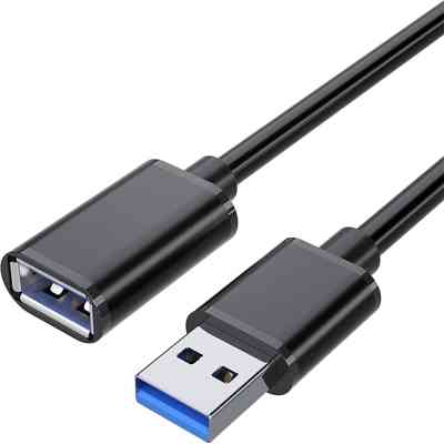 Дата кабель USB 3.0 AM/AF 2.0m Essager (EXCAM-YTC01) Вінниця