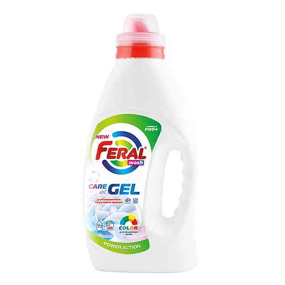 Жидкий порошок FERAL Color для цветных вещей 1.5л Киев