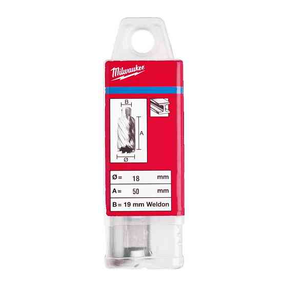 Кільцева фреза по металу MILWAUKEE HSS (WELDON), діаметр 18x50 мм Одеса