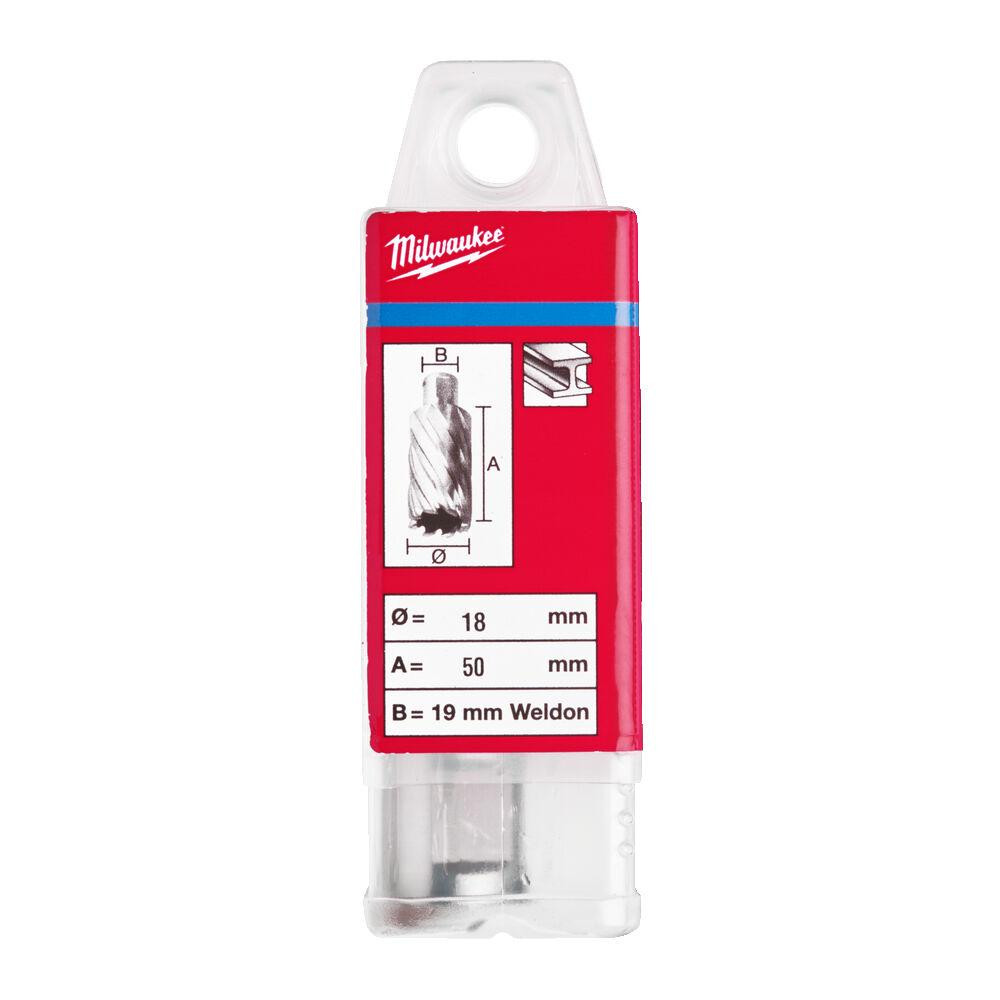 Кільцева фреза по металу MILWAUKEE HSS (WELDON), діаметр 18x50 мм Одеса - фото 2