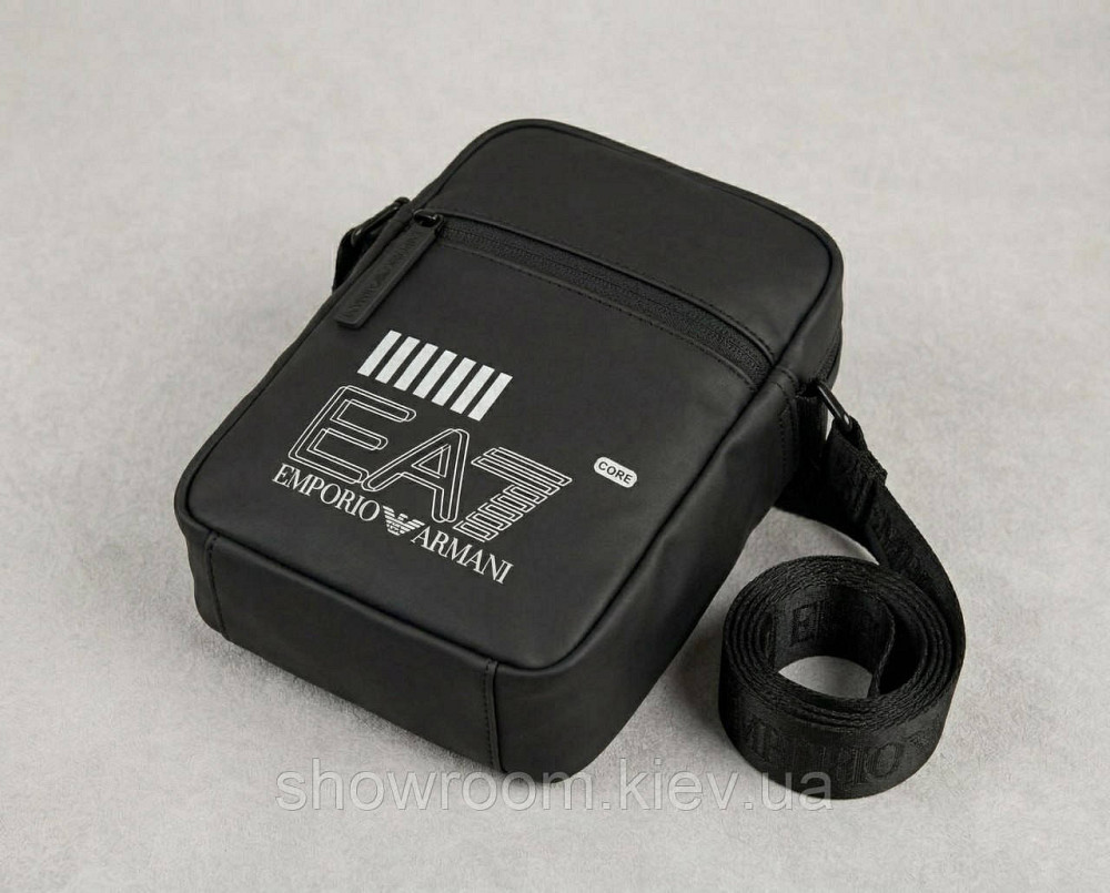 Чоловіча брендова сумка на плече Armani (9507) Київ - фото 3