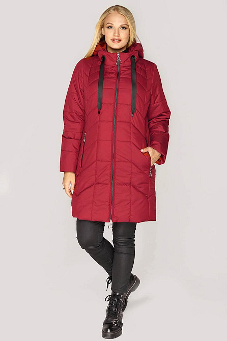 ПРАКТИЧНАЯ ЖЕНСКАЯ КУРТКА - ПЛАЩ БЕРТА  В БОЛЬШИХ РАЗМЕРАХ НА ОСЕНЬ / ВЕСНУ. 50-60р. Київ - фото 3