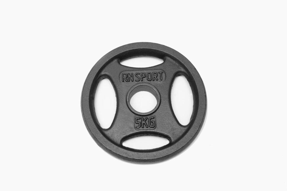 Гантелі олімпійські чавунні 2 по 46 кг Гантелі, гирі, штанги та диски металеві набірні Київ - фото 6