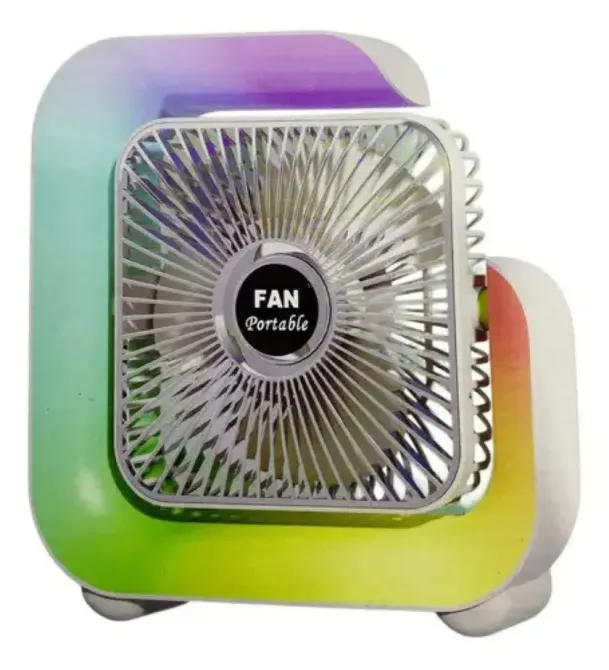 G-Вентилятор Квадратный Ночник аккумуляторный от USB с подсветкой Коломия - фото 5