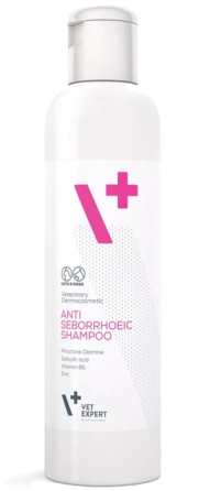 Шампунь для собак і кішок Vet Expert Antiseborrheic Shampoo (Вет Експерт) антисеборейний 250 мл. Запоріжжя