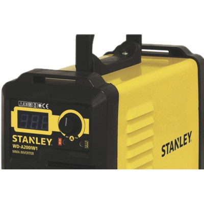 Зварювальний апарат Stanley інверторний 30-190 A, тривалість навантаження 20% (WD-A200IW1) Вінниця - фото 3