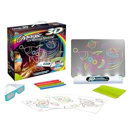 Доска-планшет для рисования 3D Magic Drawing Board Киев