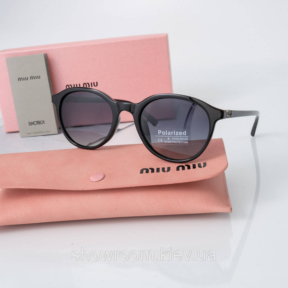 Жіночі окуляри з поляризацією Miu Miu (71005) Київ - фото 4