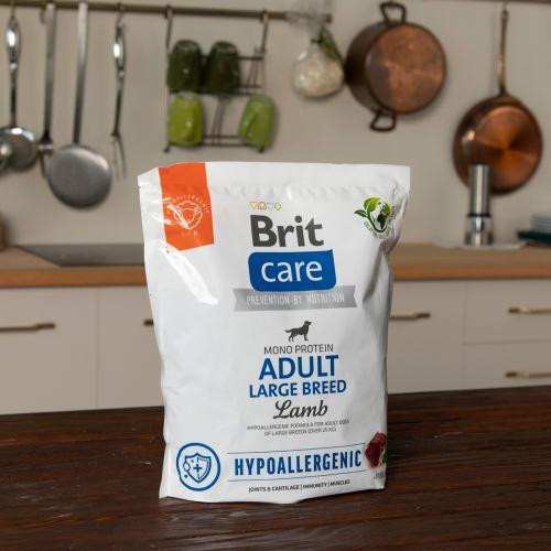 Сухой корм Brit Care Dog Hypoallergenic Adult Large Breed для собак больших пород, гипоаллергенный с ягненком, 1 кг Киев - изображение 6