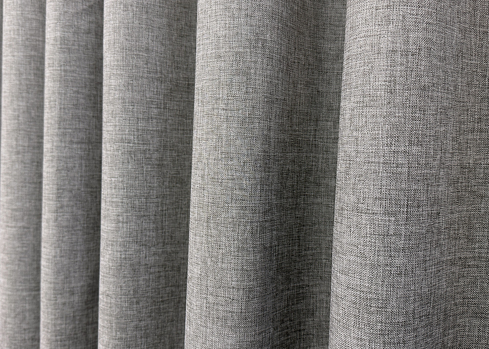 Комплект готовых штор VR-Textil ALORA-TON № 1875ш Светло-серый 200х270см 2 шт (32-166) Киев - изображение 6