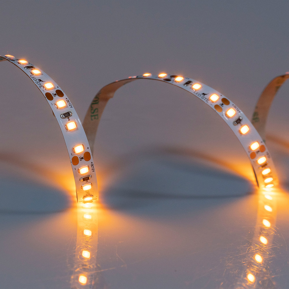 LED-STIL Світлодіодна стрічка 2400К 9,6 Вт/м 2835 120 діодів IP33 12V 750 lm Киев - изображение 2
