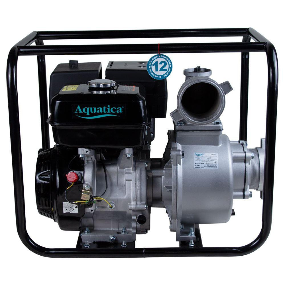 Мотопомпа 18л.с. Hmax 35м Qmax 120м³/ч (4-х тактный) AQUATICA AQ60CX (772533) Киев - изображение 2