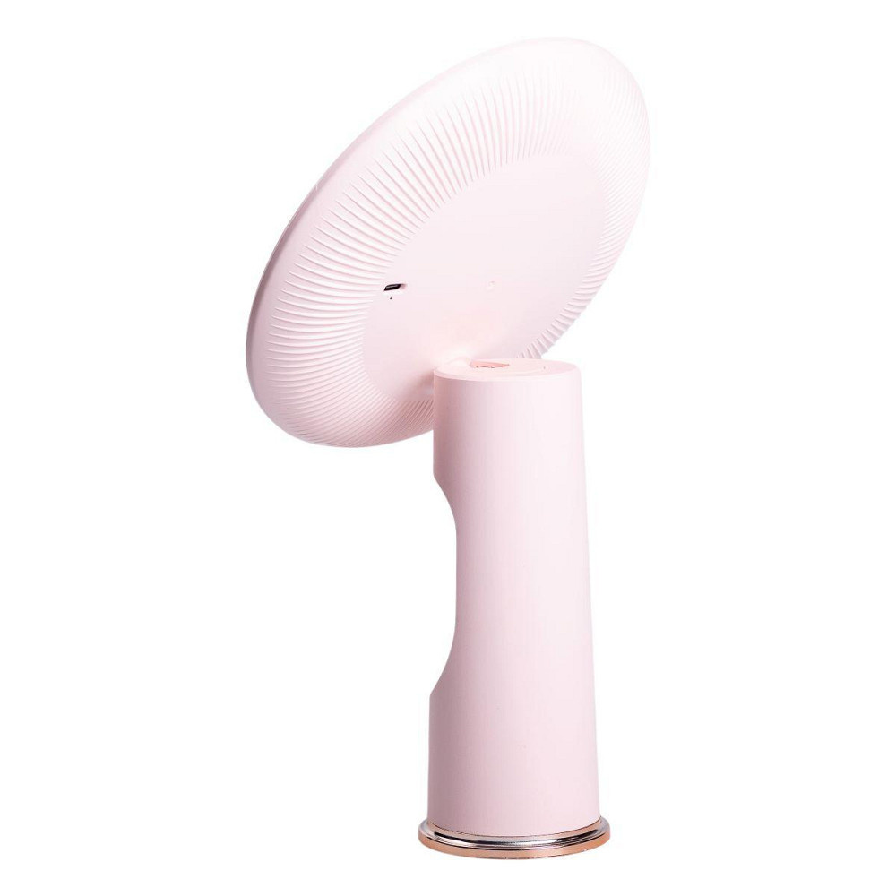 Дзеркало косметичне 18,5х10х29 см з підсвічуванням Рожеве HP-10-1AP Київ - фото 3