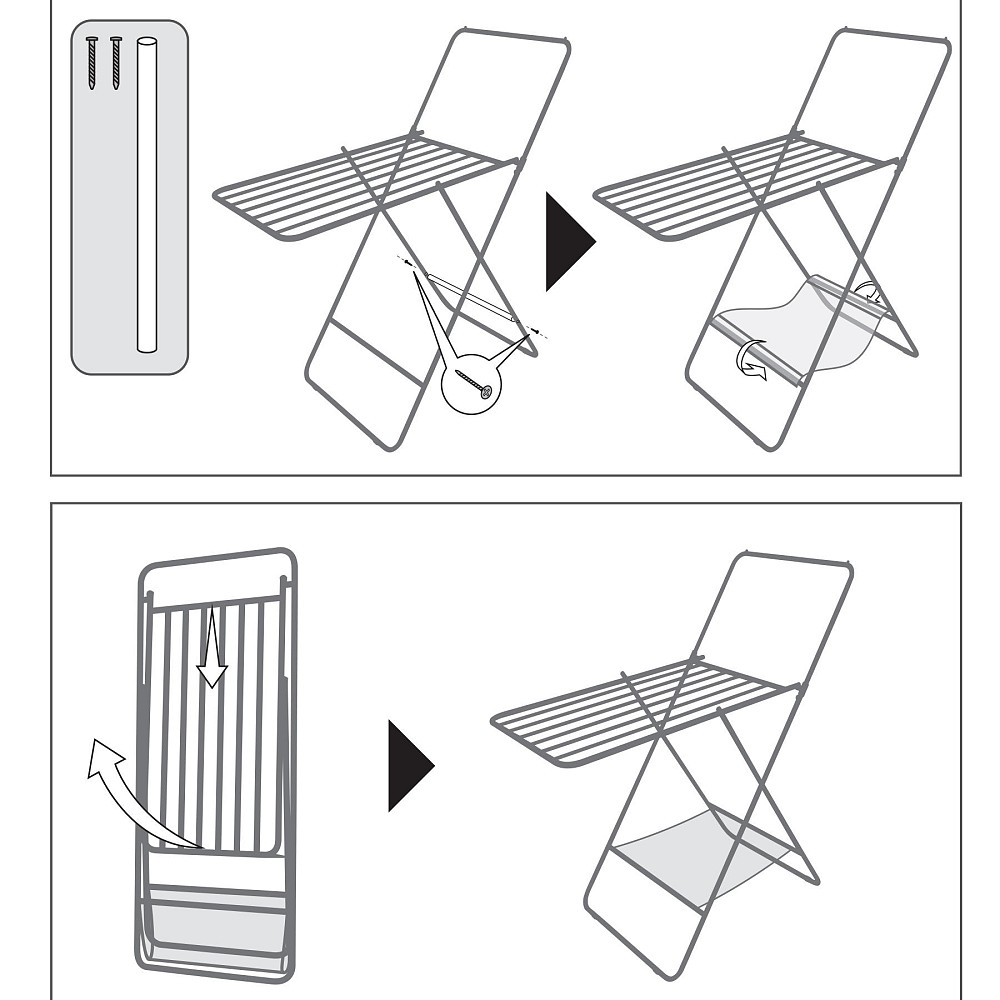 Сушарка для білизни підлогова Casa Si City 8m White (CS92282W04) Київ - фото 6
