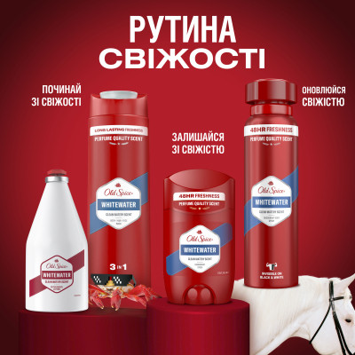 Набір косметики Old Spice Твердий дезодорант Deep Sea + Гель для душу 3-в-1 Deep Sea + Лосьйон після гоління Captain (8700216131421) Вінниця - фото 7