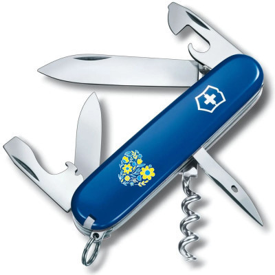 Нож Victorinox Spartan Ukraine 91 мм Квіткове серце (1.3603.2_T1246u) Винница - изображение 1