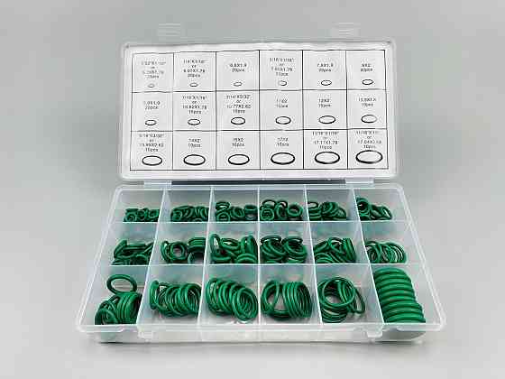 Комплект гумових ущільнювальних кілець, оливобензостійких 270 шт., ущільнювальна прокладка, шайба Мукачево