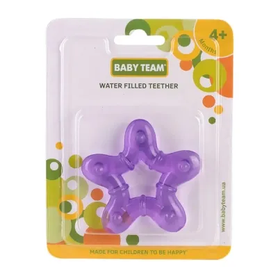 Прорезыватель Baby Team С водой (4824428040051) Винница