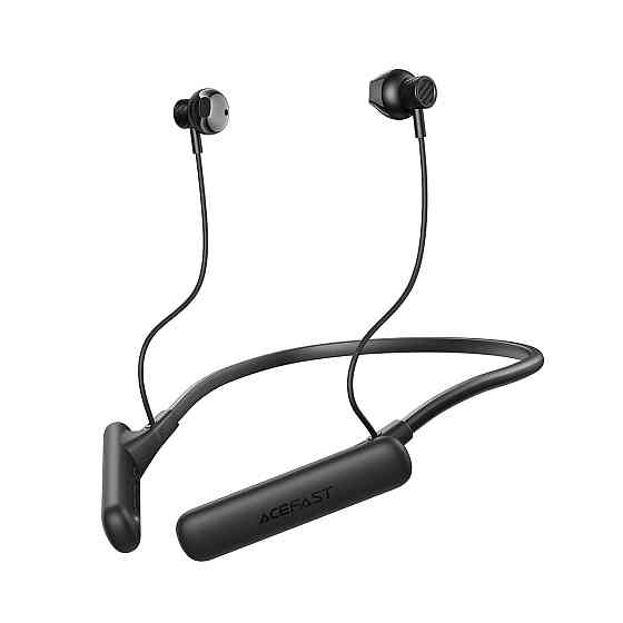 Беспроводные спортивные наушники ACEFAST N8 neck hanging wireless earphones Black Одесса