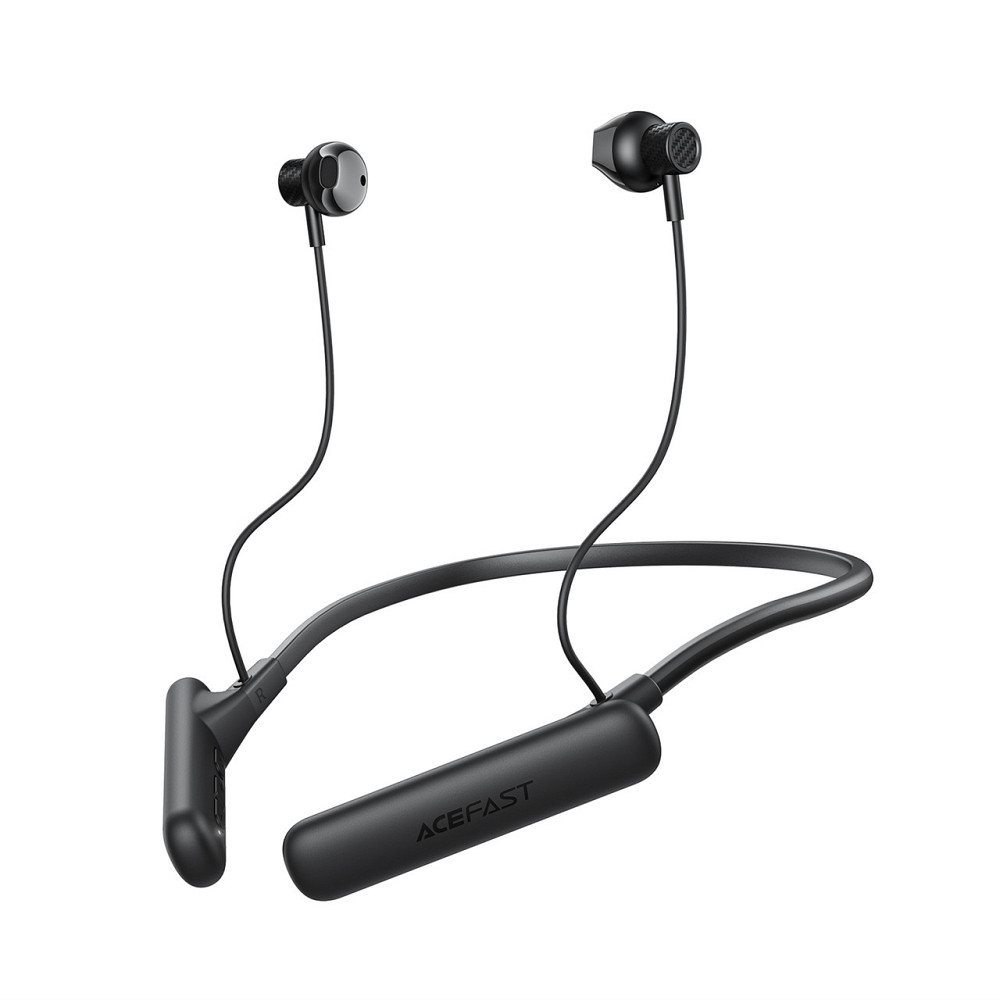 Беспроводные спортивные наушники ACEFAST N8 neck hanging wireless earphones Black Одесса - изображение 1