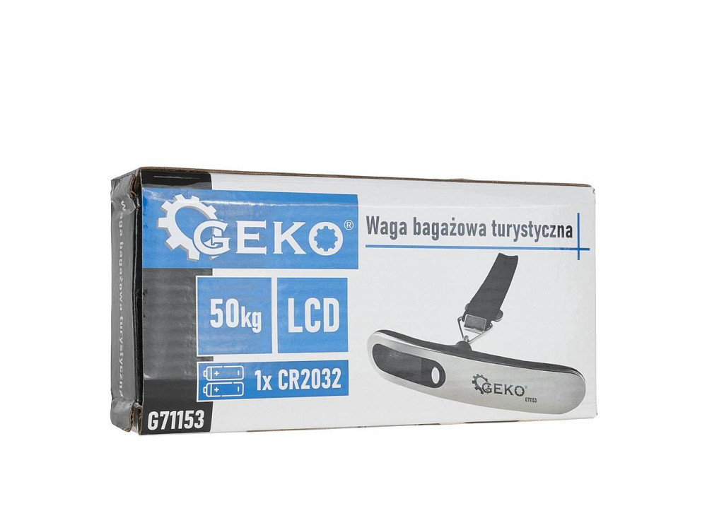 Ручна гакова туристична вага (кантар) "Geko" цифрова (електронна) до 50 кг Киев - изображение 7
