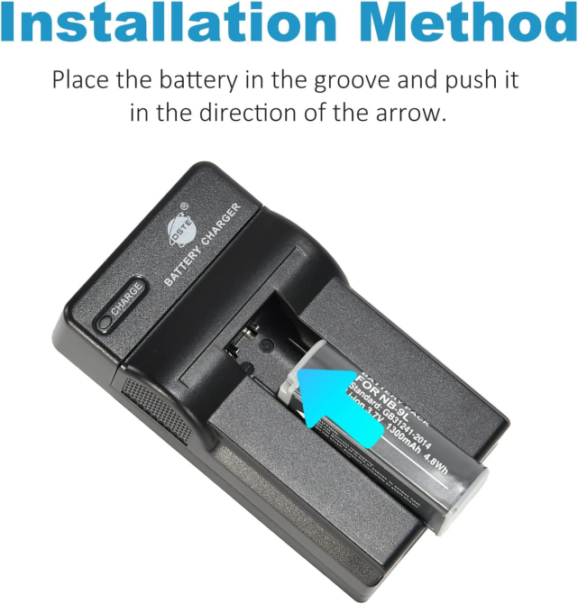Аккумуляторы DSTE NB-9L 1300 мАч 2 шт. + USB-зарядное устройство для Canon PowerShot N, ELPH 510/520/530 HS Киев - изображение 5