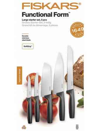 Набор Кухонных Ножей 5 предметов Fiskars 
