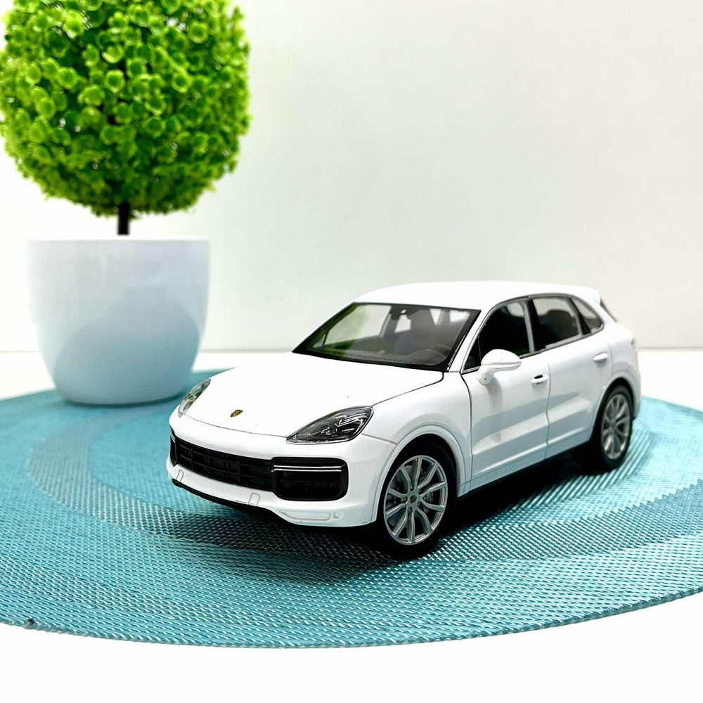 Машина Welly Nex Porsche Cayenne 1:24 інерційна відкриваються двері Вид 1 Біла (24092W) Чернигов - изображение 1