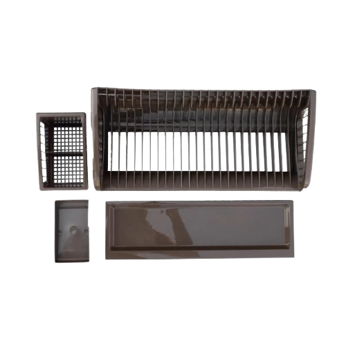 Сушарка для посуду + підставка для ст.приладів 2в1 пластик фрапе 191-84 Ламела Житомир