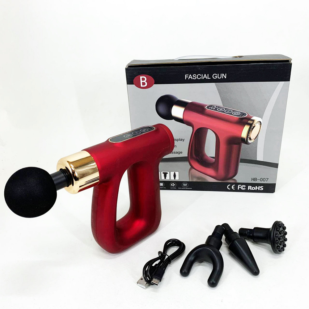 Масажер від мережі з різними насадками HB-007, Масажер для релаксації та усунення напруги WM-88 Івано-Франківськ - фото 1