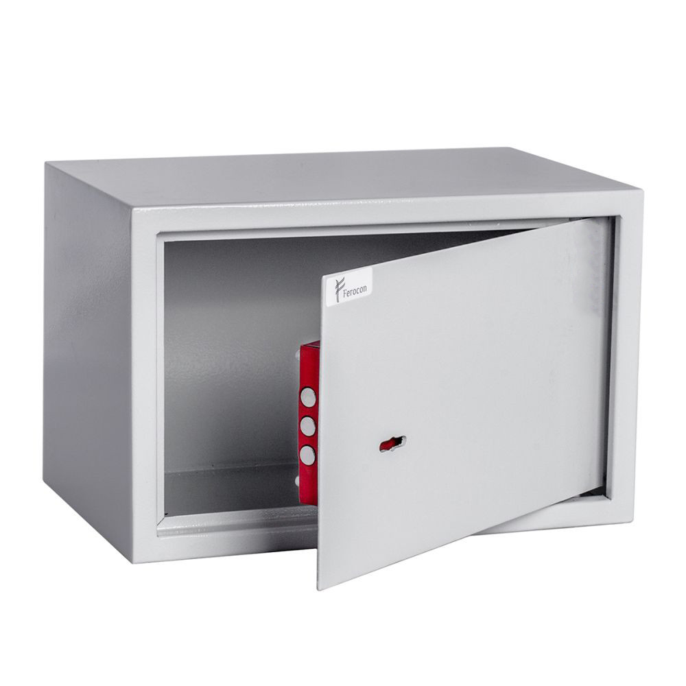 Сейф меблевий Ferocon БС-20КД.7035 з ключовим замком Киев - изображение 2