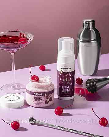 Парфюмированная пенка для душа с ароматом пьянящей вишни Drunk Cherry Mr.SCRUBBER 150 мл Черновцы