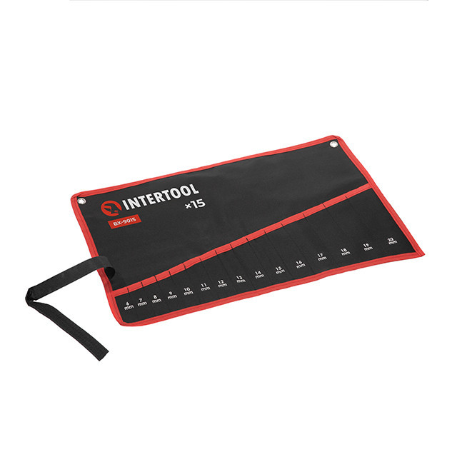 Чохол для гайкових ключів 15 кишень INTERTOOL BX-9015 Киев - изображение 3