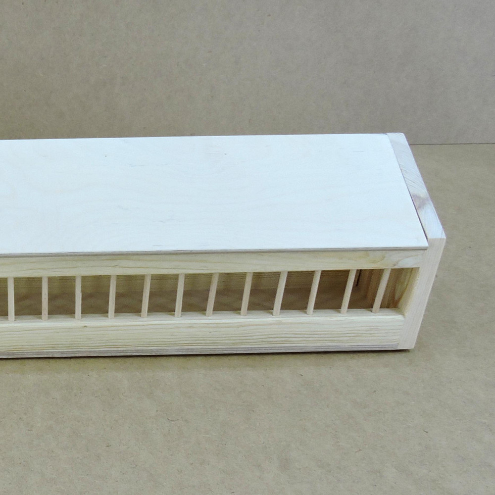 Дерев'яна годівниця для голубів "Лагор 80" без покриття Миколаїв - фото 4