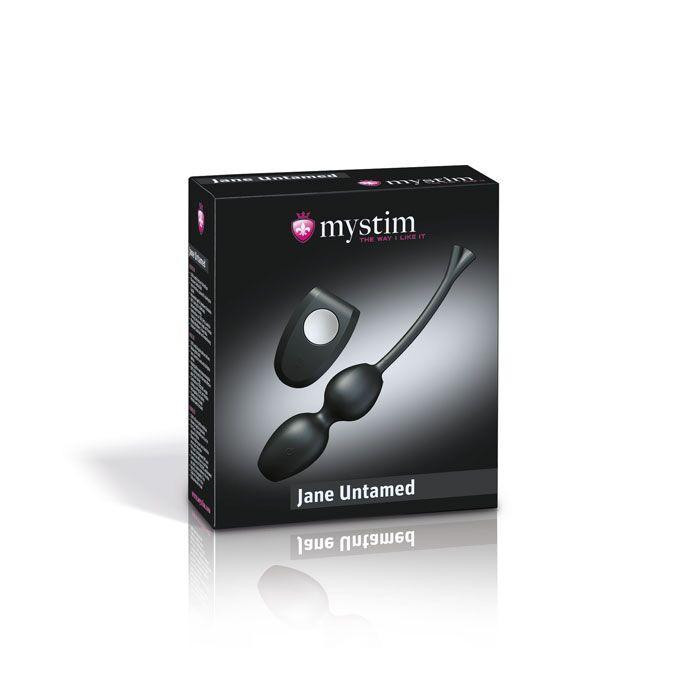 Вагинальные шарики для миостимуляции Mystim Jane Untamed Vibe с вибрацией и пультом ДУ Sex Aura Киев - изображение 4