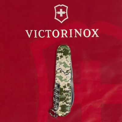 Нож Victorinox Spartan Army 91 мм Піксель (1.3603.3_W3940p) Винница - изображение 5