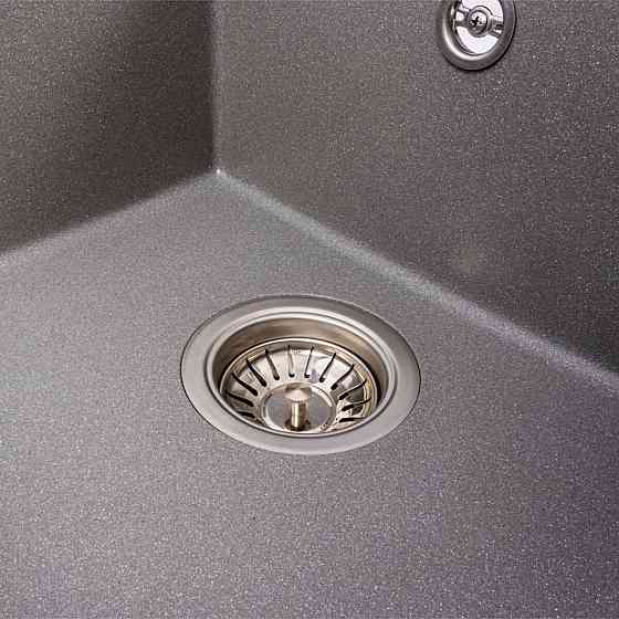 VALESO Гранітна мийка для кухні VALESO SOLID 7843 матова Сірий мусон Киев