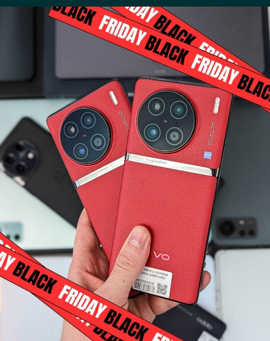 Black Friday Vivo X90 12/256Gb Red Гарантия Trade in.Black Київ - фото 1