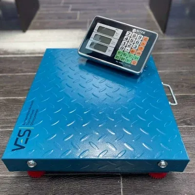 Ваги електронні торгові WiFi 300кг 42х52см 4В Blue BITEK TCS-R2-300 Одеса