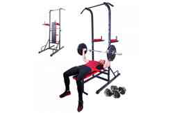 Тренажер Лавка Z ZESTAWEM HANTLI POWER TOWER X150 /INSPORTLINE Київ