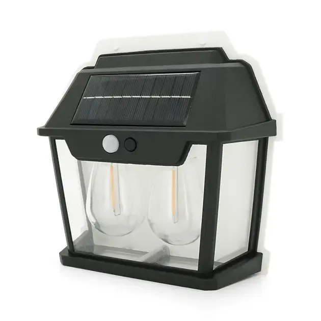 Уличный фонарь YT9992 с солнечной панелью+датчик движения, 2 лампы, встроенный аккум, крепление на стену Коломия - фото 3