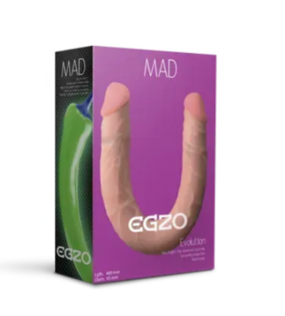Двосторонній фалоімітатор "FLEX&FIX" EGZO DL002F Sex Aura Київ