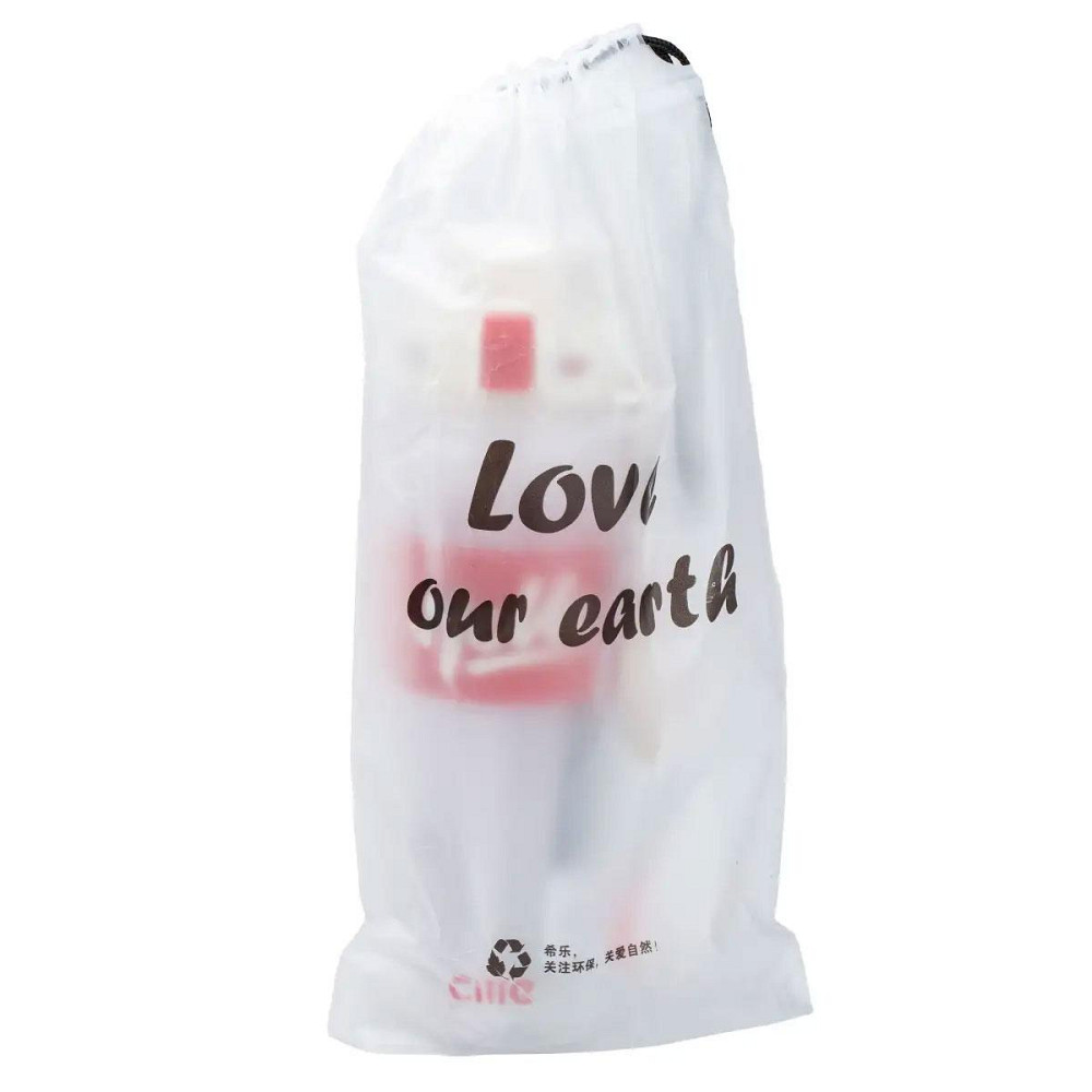 Пляшка для води 860 мл тритан з ремінцем і ручкою Червона HP17303R Київ - фото 5