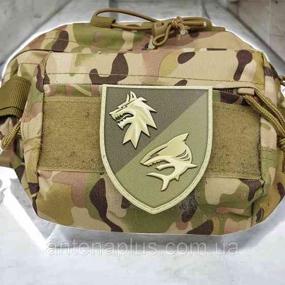 ВСУ 4 батальон береговой обороны 40 ОБрБО олива патч / шеврон Киев