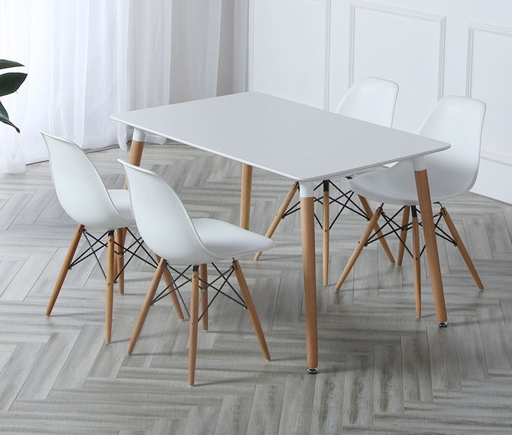 Стіл обідній ВЕЗУВІЙ MDF 100*70, білий Киев - изображение 5