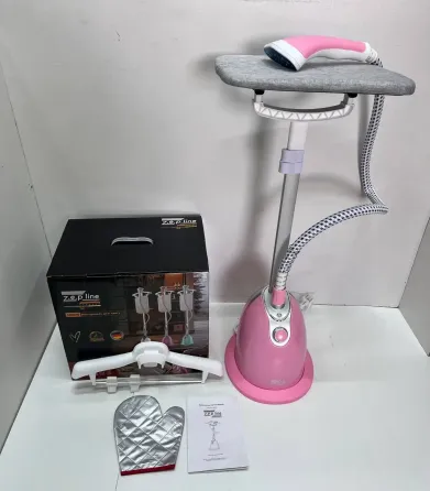 Розовый Отпариватель вертикальный для одежды со стойкой Zepline ZP-130 3000W Коломия