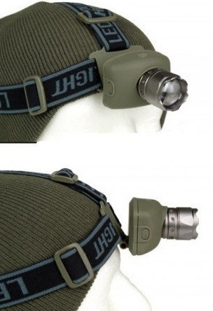 Налобний Ліхтар 100 люменів до 100 метрів Mil-Tec від Sturm (15171000) Світлодіод CREE — 3 Вт Нововолинськ - фото 4