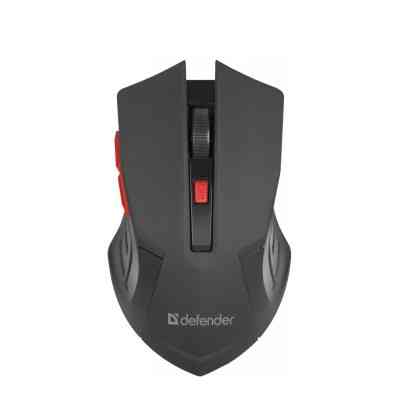 Мишка Defender Accura MM-275 Black-Red (52276) Вінниця