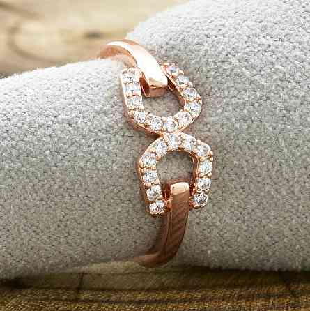 Кольцо Xuping позолота РО, 18 размер (ширина 6мм, вес 1.4г) Киев