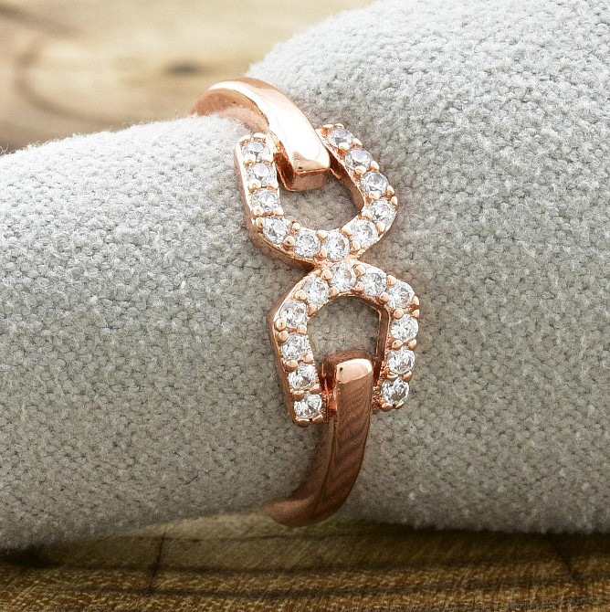 Кільце Xuping позолота РВ, 18 розмір (ширина 6 мм, вага 1.4 м) Київ - фото 1